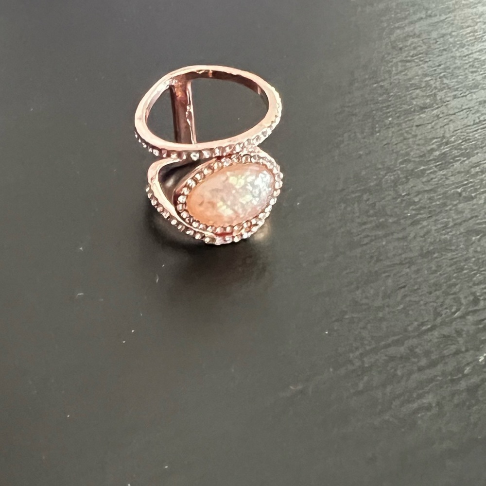 Sparkly Statement Ring - image 2